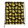 Shoe bag 480x380, Seventeen, universal, black/yellow