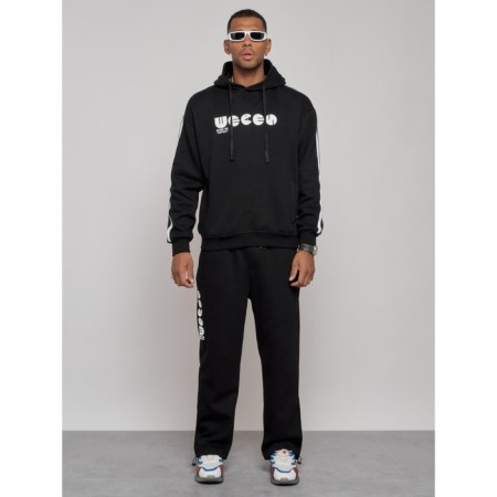 Sports suit men's, size 56, black color-3