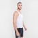T -shirt male, white color, size 48