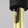 Technical C141CL-L125-6W3K-BBS, LED, 6 W, 30x30x166 mm, 290 lm, 3000K, black, brass