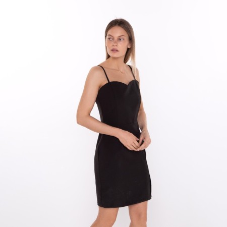 Women's dress, black color, size 44-1