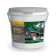 Paint for roofs and basements, 7 kg, green color