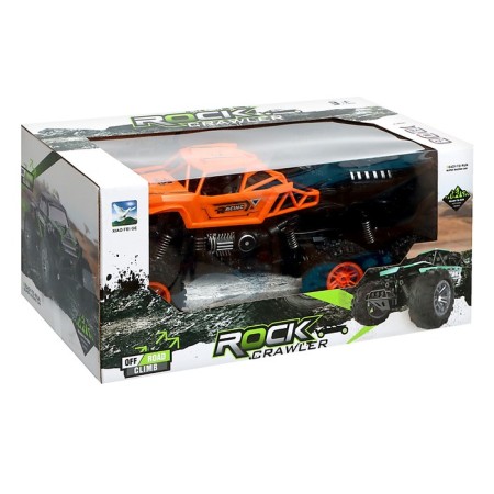 Jeep "Mountain Racer", radio control, smoke, 6 wheels, with a battery-11