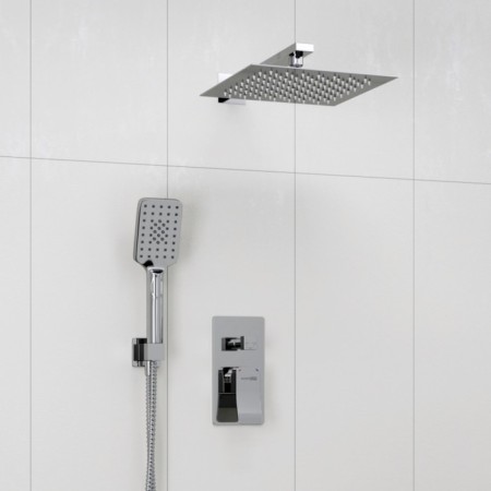 The shower system wasserkraft a16190, built -in, tropical shower, shower, chromium-1
