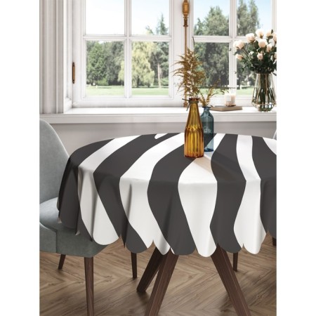 The tablecloth “Zebra colors”, round, Saten, d = 150 cm