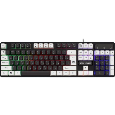 The keyboard Defender Dark Knight GK-077, game, wired, backlight, 104 keys, USB, CHERY-BELL