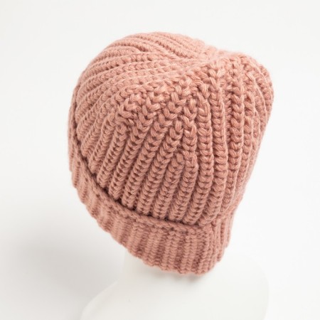 Female cap, Powder color, size 56-58-1