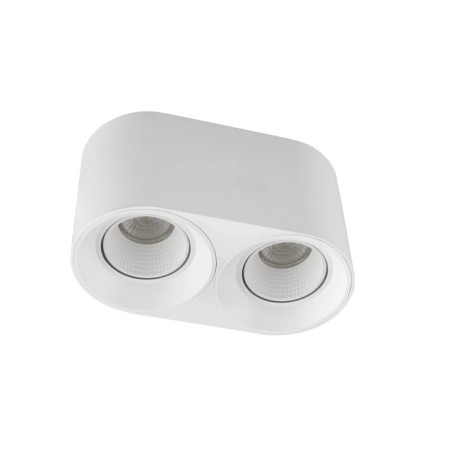 DK3096-WH overhead light lamp for a changing lamp SORO, IP20, 15W, GU5.3, LED, white/white