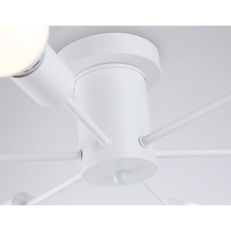 Lamp ceiling in the style of Ambrella Light, Loft, TR80401, 6HE27, white color-4