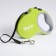 Diil roulette with a rubberized handle, 4 m, up to 20 kg, tape, green
