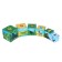 Board game "Smart cubes. Study animals ", 1+