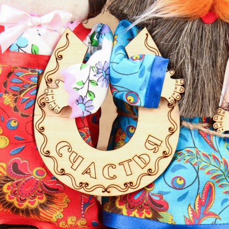 The amulet "Brownie and troublesome", 21 cm-4