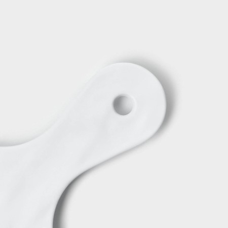 Serve dish "White East", 25.5 × 12.7 × 1.5 cm, white color-6