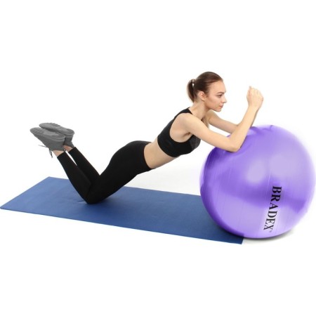Fitball Bradex "Fitball-65" d = 65 cm, with a pump, purple-11
