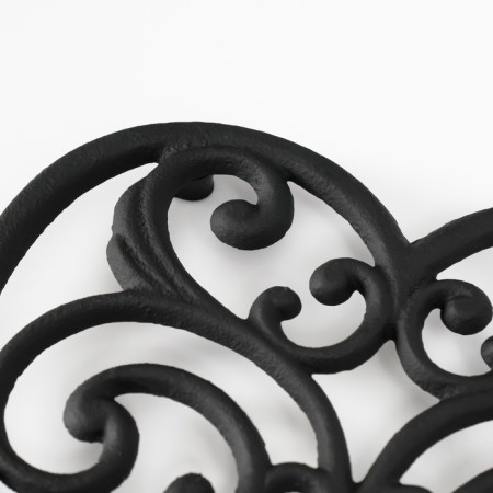 Souvenir cast iron stand "openwork heart" 16x17x1.5 cm-3