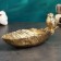 Candy Candy "Bird on a Park" Gold 25x10x10cm