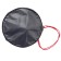 A bag for shoes and balls 360 x 220 mm, round bottom D 220 mm, calligrata (soft polyester, density 210 D), gray