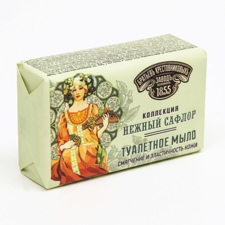 Toilet soap of the Krestovnikov brothers Tender Saflor, 190