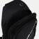 Male sling bag from textiles, headphone opening, black color