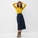 Women's turtleneck Minaku: Basic Line color mustard, size 48