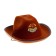 Cowboy children's hat "Best cowboy", rr. 52-54, sandy color