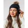 Female ISee hat, size 52-56, black color