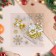 Stickers on the windows "New Year" deer, Santa Claus, 24 x 19 cm