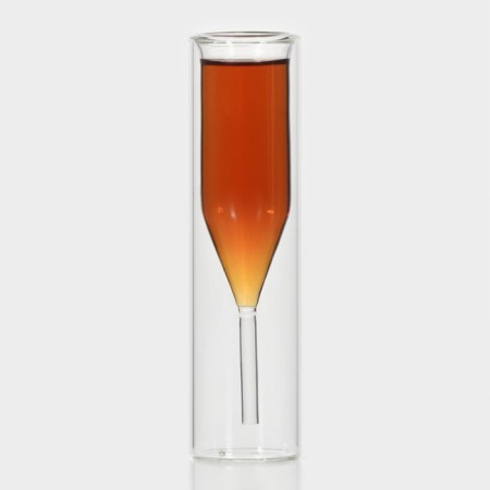 Glass made of glass for champagne "Sobe", 60 ml