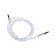 Audio Oxion AUX018, Jack 3.5 mm (M) -Jack 3.5 mm (M), 1m, silver