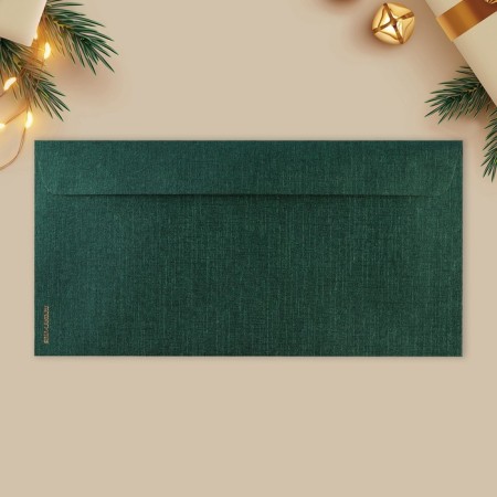 A set of gift envelopes "Happy New Year", 10 pieces, embossing, 22 x 11 cm, New Year-10
