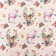 Paper packing craft white "deer", 70 x 100 cm, 1 sheet,