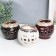 Aroma lamp ceramics "wicker patterns" mix 9.5x9.5x10 cm