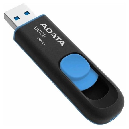 A-DATA 512GB Dashdrive UV128 AUV128-512G-RBE USB3.0 Black/Black/blue/blue/blue-3
