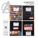 A set of notebooks is 20 pieces, 18 sheets, in a cage, covered paper cover, Marvel