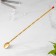A barn spoon with stainless steel Madler, length 33.5 cm, gold color