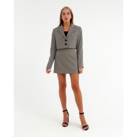 Jacket female shortened Mist p. 46, brown-5