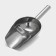 Stainless steel for ice and bulk products, 260 ml, 24 × 9 cm, chrome -colored color