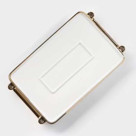 Ceramic dish for feed, 31 × 18.5 × 4.5 cm-6