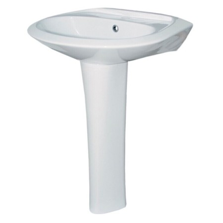 Santek “Breez-60” shell with a hole for the mixer, with a pedestal