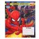 Notebook in a cage 12 sheets, 5 types of mix, cover coated cardboard, spider-man