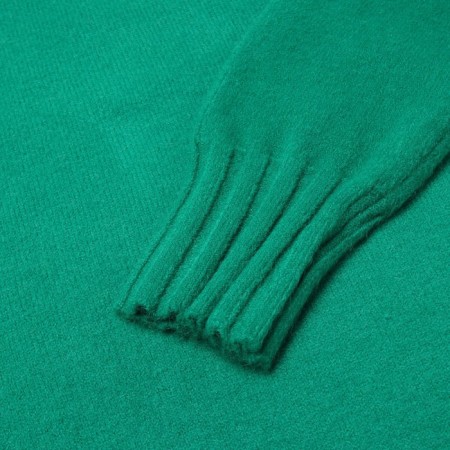 Women's sweater, green color, one size (46-50)-3