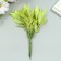 Artificial plant for creativity "Rain" 1 bouquet = 6 branches green 13 cm
