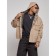 Jeaning jacket men's, size 54, beige color
