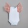 Body crumb I am cute, white, height 62-68 cm