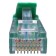 Suprlan 10-0159 Utp RJ-45 patch cord.-Vilka RJ-45 Kat. 5e 3m Green LSZH 24AWG