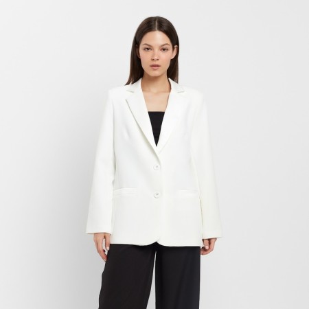 Women's jacket Minaku: classic color white, rr 46-4