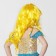 Wig mermaid yellow, length 60 cm