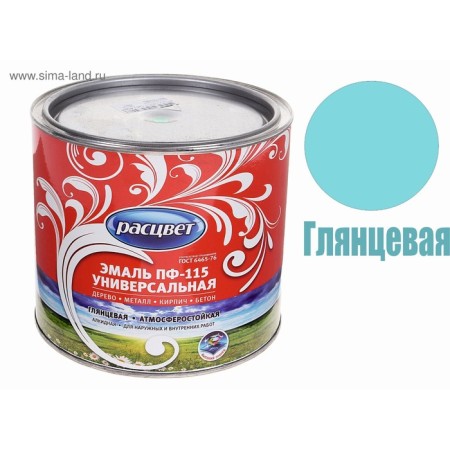Enamel PF-115 turquoise 1.9kg-1