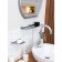 Verona bathroom set, metallic color
