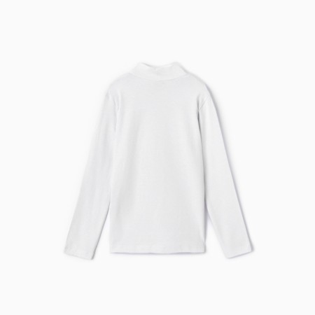 Turtleneck for girls, white color, height 146 cm-3